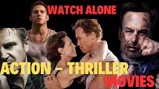 🔥Watch Alone: The Ultimate Top 5 Action-Thriller Movies 🔥