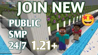 🤩MINECRAFT 24/7 😎JAVA/BEDROCK LIFESTEAL SMP 1.21+ | FREE FOR ALL