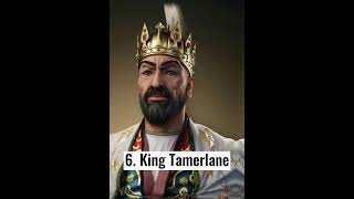 Top 10 Greatest King's In The World History.#short