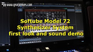 Softube Model 72 Synthesizer System first look and sounds