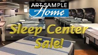 Art Sample Sleep Center Sale!