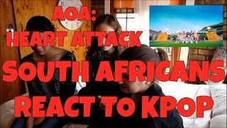 SOUTH AFRICANS REACT TO KPOP: AOA - HEART ATTACK