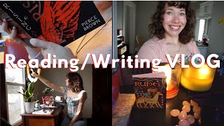 EXTREMELY PRODUCTIVE VLOG | Reading Red Rising | 1st Chapter Critique | How I Cast My Rune Stones