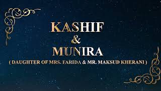 Beautiful Royal Muslim/Islamic Wedding Invitation | Nikah Invitation | Muslim Wedding Invitation