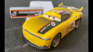 DISNEY PIXAR CARS 3 CARSTIN "ACE" DILLON (NEXT GEN SIDEWALL SHINE #3)