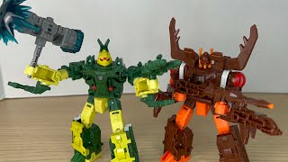 Hasbro Transformers Legacy United Chop Shop & Barrage 2 Pack Action Figure Review