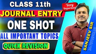 Journal Entries Quick Revision | Journal Entry Class 11 One shot | Most important Journal Entries