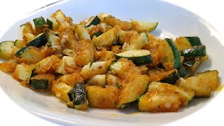 🔥 Amazing  zucchini Appetizer - Panfried