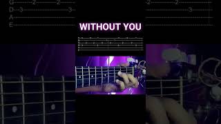 Air Supply - Without You (Easy Tabs) (Guitar Fingerstyle Tutorial)