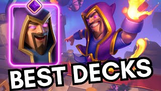 BEST DECKS FOR EVO WIZARD - CLASH ROYALE