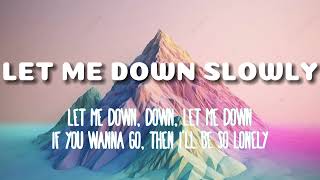 Alec Benjamin - Let Me Down Slowly (Lyrics)