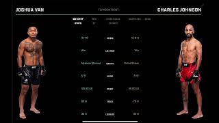 Joshua Van vs Charles Johnson Prediction #UFCDenver #joshvan #charlesjohnson