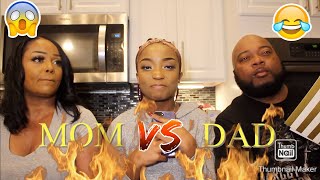 WHO KNOWS ME BETTER ? MOM VS DAD !! (GETS INTENSED)