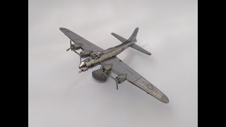 3D Metal Model Boeing B-17 Flying Fortress (Металлический конструктор 3D)