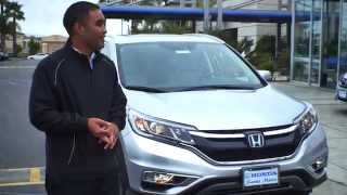 2015 (or 2016) Honda CR-V 2WD Touring Silver Test Drive Overview