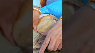 Girl meets giant clam # Pearl # Gem # Shorts