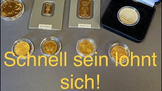 Goldpreis steigt! JETZT schnell sein!