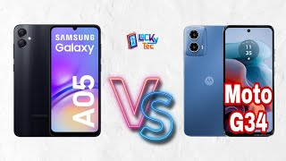 Samsung Galaxy A05 Vs Motorola Moto G34