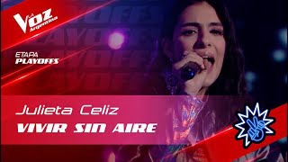 #TeamMontaner - Julieta Celiz - "Vivir sin aire" - Playoffs - La Voz Argentina 2022