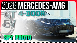 SPYSHOTS: 2026 Mercedes-AMG GT 4-door #EV ⚙ AMG.EA architecture ⚙ Axial-flux motors