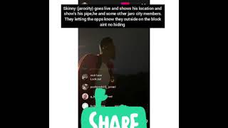 jarocity skinny goes live and drops location