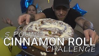 GIANT CINNAMON ROLL CHALLENGE