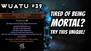 Defiance of Destiny - become immortal? WUATU #39. Path of Exile (3.22 Ancestor)