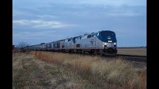 Amtrak ALC-42s 302 & 303 trail on California Zephyr (11/7/2021)