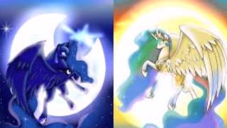 MY LITTLE PONY FRIENDSHIP IS MAGIC Celestia and Luna Tribute Who you'd be today