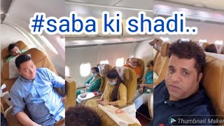 Flight ✈️Se Maudaha Chale 🤹|| Saba Ki Shadi 👰 || Ibrahim Family vlog