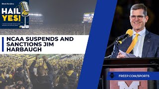 Jim Harbaugh suspended 1 year by NCAA and sanctioned with 4-year show-cause order