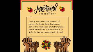 Juneteenth! Freedom Day #elementaryeducation #educationcenter #homeeducator #education