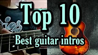 TOP 10  GUITAR INTROS ng mga Gitaristang Pinoy