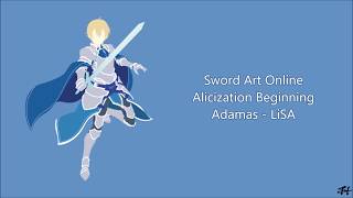 Sword Art Online Alicization Beginning Opening 1 FULL Lyrics