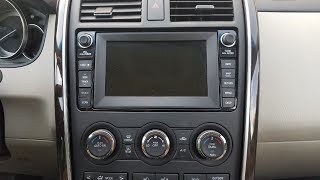 How to Remove Radio / Navigation / Display from Mazda CX9 2010 for Repair.