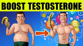 Top 8 VITAMINS that BOOST TESTOSTERONE in MEN