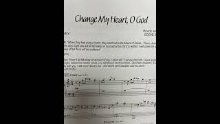 Change My Heart O God - Soprano