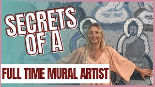 Painting Murals for a Living  🌟 Art Secrets with Full Time Muralist Austin Sepulveda