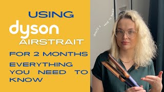 USING DYSON AIRSTRAIT FOR 2 MONTHS I HONEST REVIEW + MY HAIR ROUTINE FOR HEALTHY HAIR