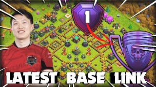 New TH14 Meta Legend Base of Global Ranking BuMm with Link || Anti 3star TH14 Base Clash of Clans