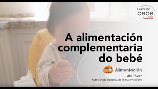 A alimentación complementaria do bebé