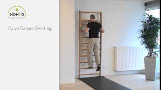 RS1163 calve raises one leg