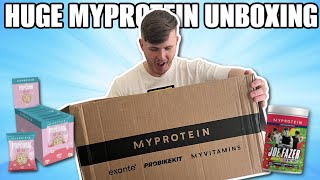 MyProtein Haul ft. Joe Fazer Clear Whey, Protein Popcorn and Men's Clothing