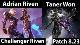 [ Adrian Riven ] Riven vs irelia [ Taner Won ] Top  - Trying my best today to improve