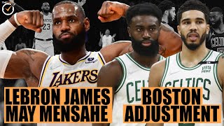 LEBRON JAMES MAY MENSAHE | BOSTON ADJUSTMENT