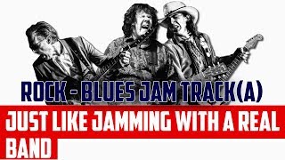 Rock Blues Jam Track (A minor) - Great sounding backing track - Like jamming with a live band (2018)