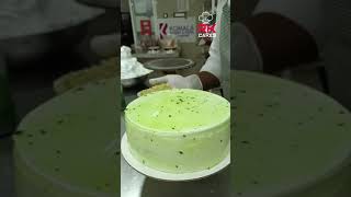 how to make pista forest cake