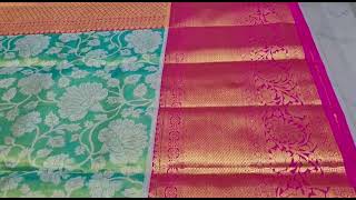 (required)anchipuram Silk Sarees 😍for order Whatsapp no :7397668551