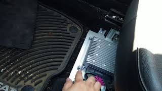 How to Remove Amplifier from VW Passat 2012 for Repair.