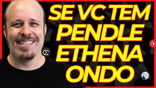 🚨 SE VC TEM PENDLE, ETHENA E ONDO ASSISTA ISSO! TOP NARRATIVAS DE CRIPTOMOEDAS? - Casta Crypto